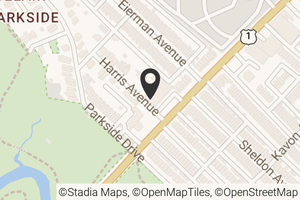 Map with location marker