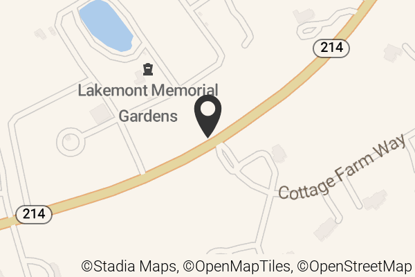 Map with location marker