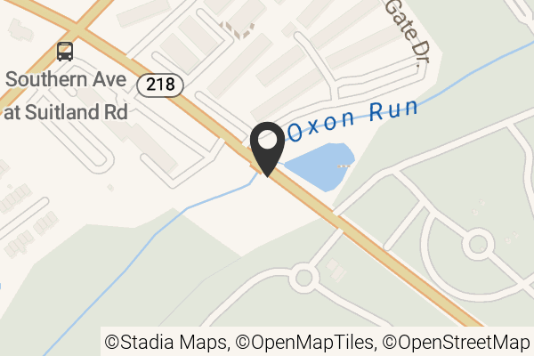 Map with location marker