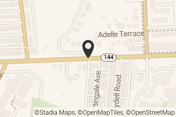 Map with location marker