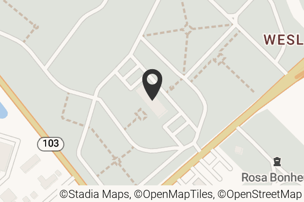 Map with location marker