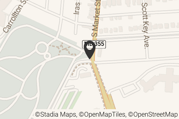 Map with location marker