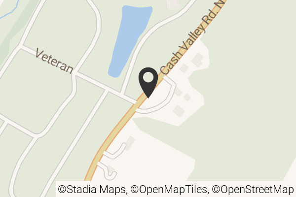 Map with location marker