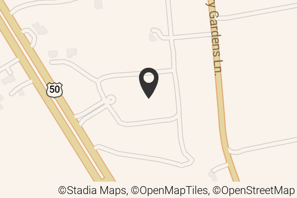 Map with location marker