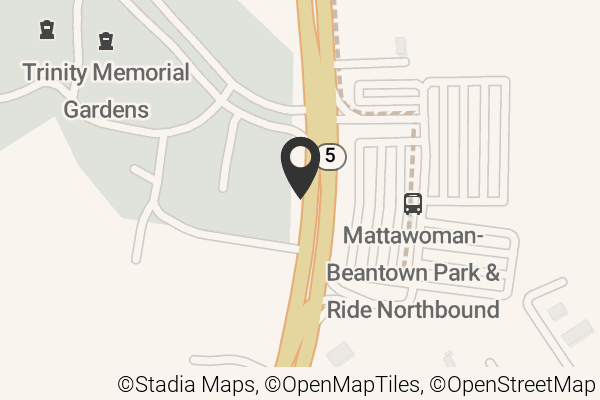 Map with location marker