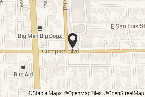 Map with location marker