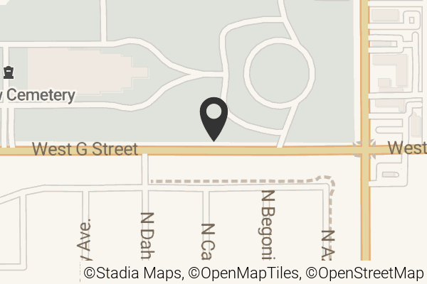 Map with location marker