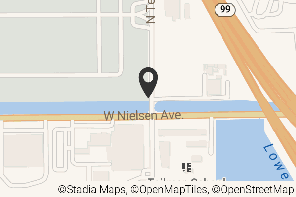 Map with location marker