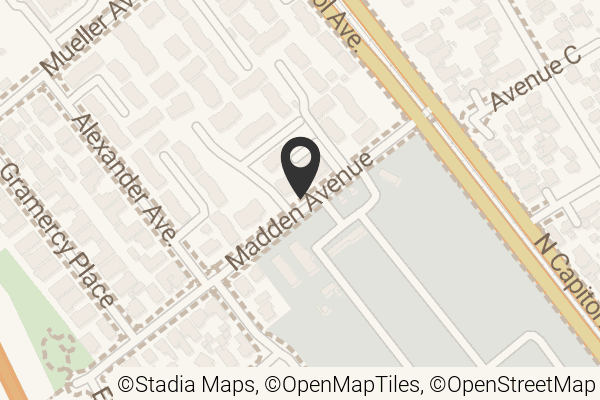 Map with location marker