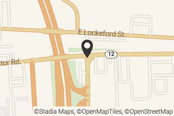 Map with location marker