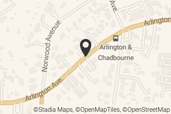 Map with location marker