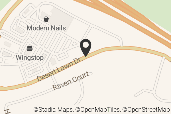 Map with location marker