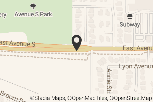 Map with location marker