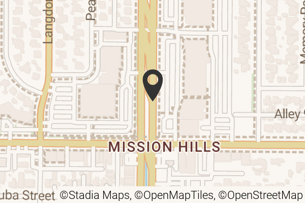 Map with location marker