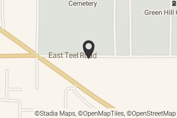 Map with location marker