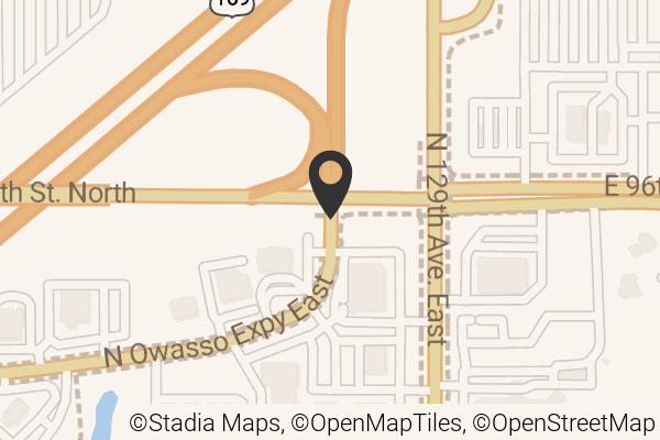 Map with location marker