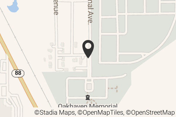 Map with location marker