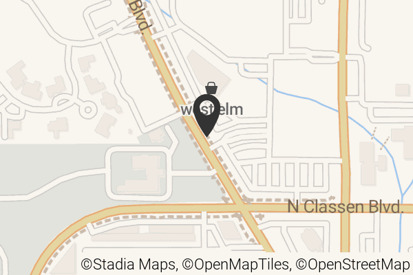 Map with location marker