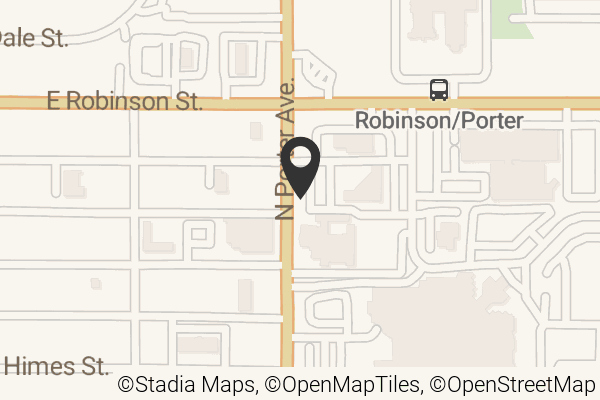 Map with location marker