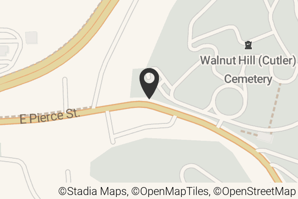 Map with location marker