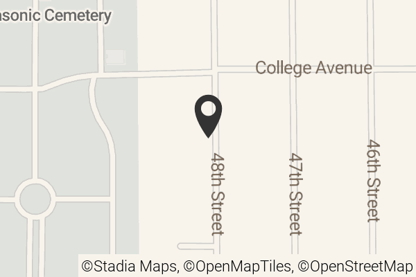 Map with location marker