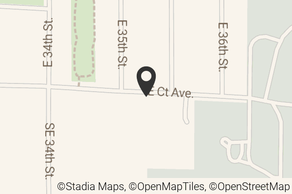 Map with location marker