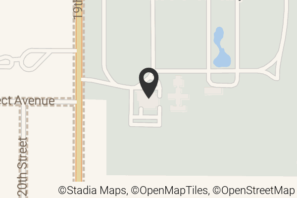 Map with location marker