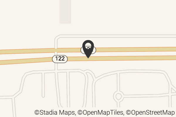 Map with location marker