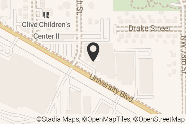 Map with location marker