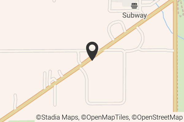 Map with location marker