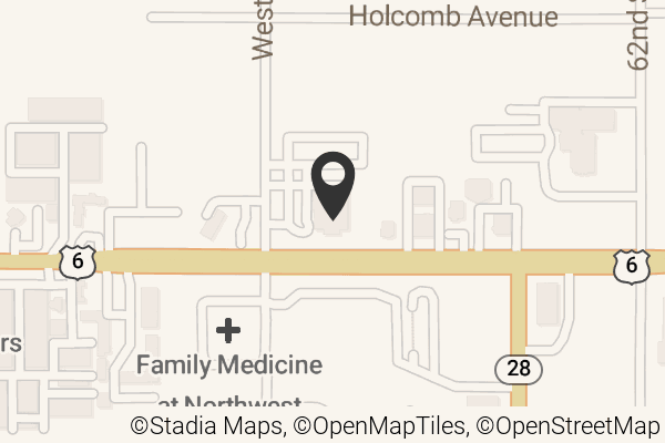 Map with location marker