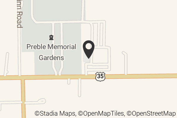 Map with location marker