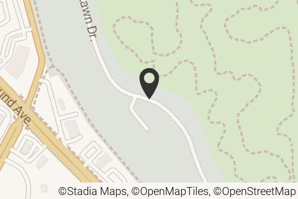 Map with location marker