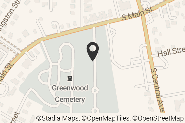 Map with location marker