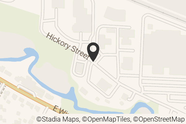 Map with location marker