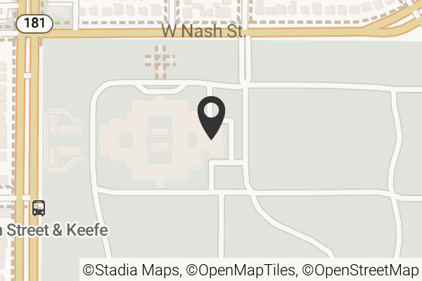 Map with location marker