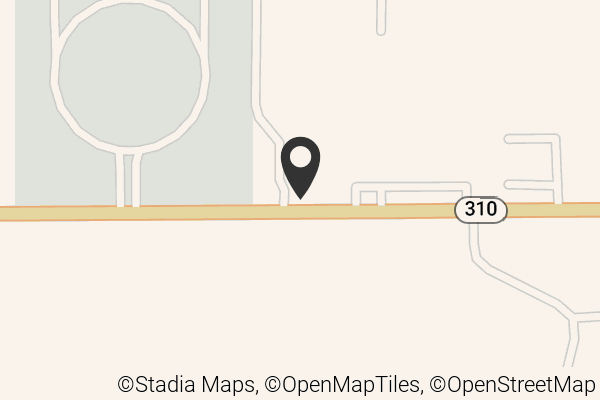 Map with location marker