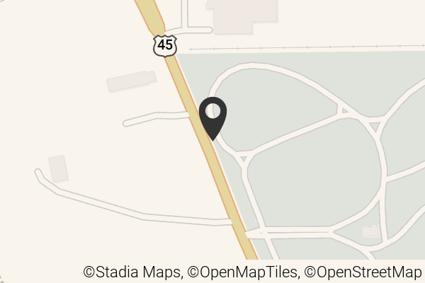 Map with location marker