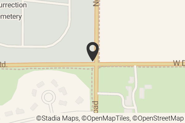 Map with location marker