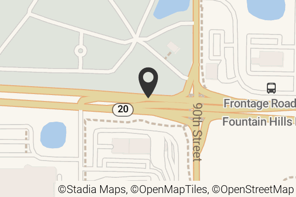 Map with location marker