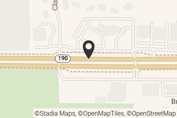 Map with location marker