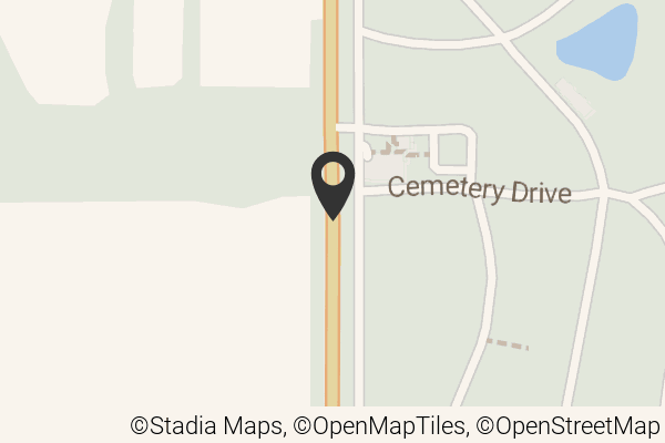 Map with location marker