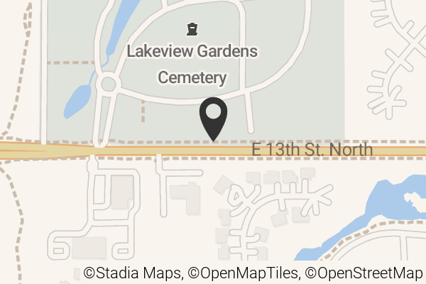 Map with location marker