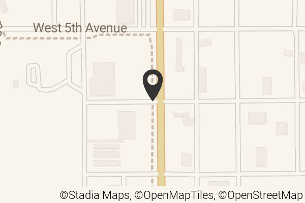 Map with location marker