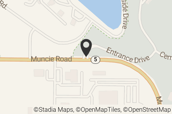 Map with location marker