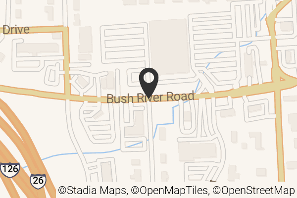 Map with location marker