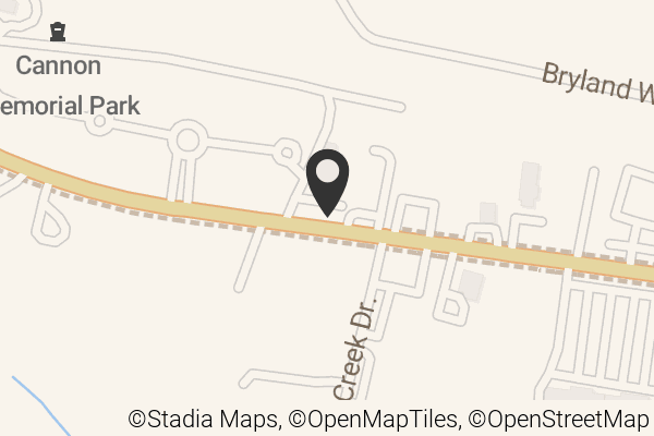 Map with location marker