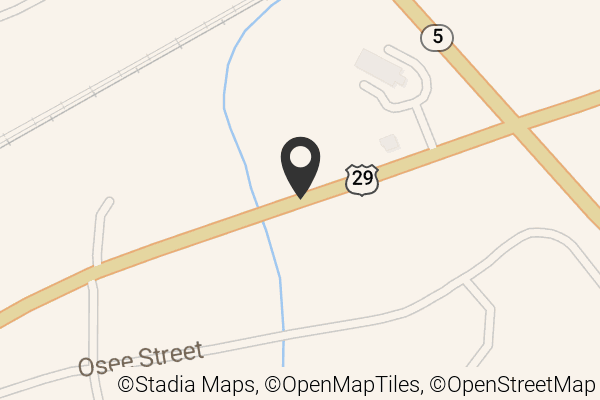 Map with location marker