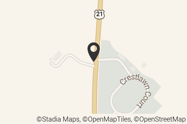 Map with location marker