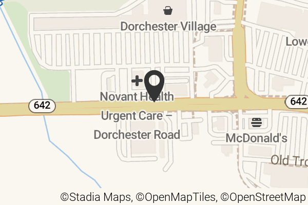 Map with location marker